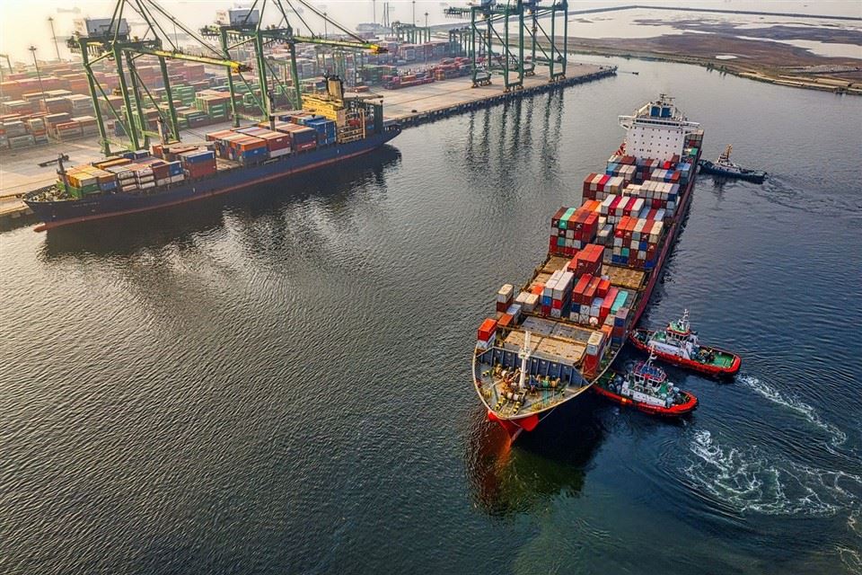 Fret maritime de la Chine à l'Arabie saoudite