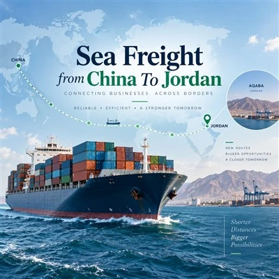 Freight de mer de la Chine à la Jordanie