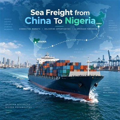 Freight de mer de Chine au Nigéria